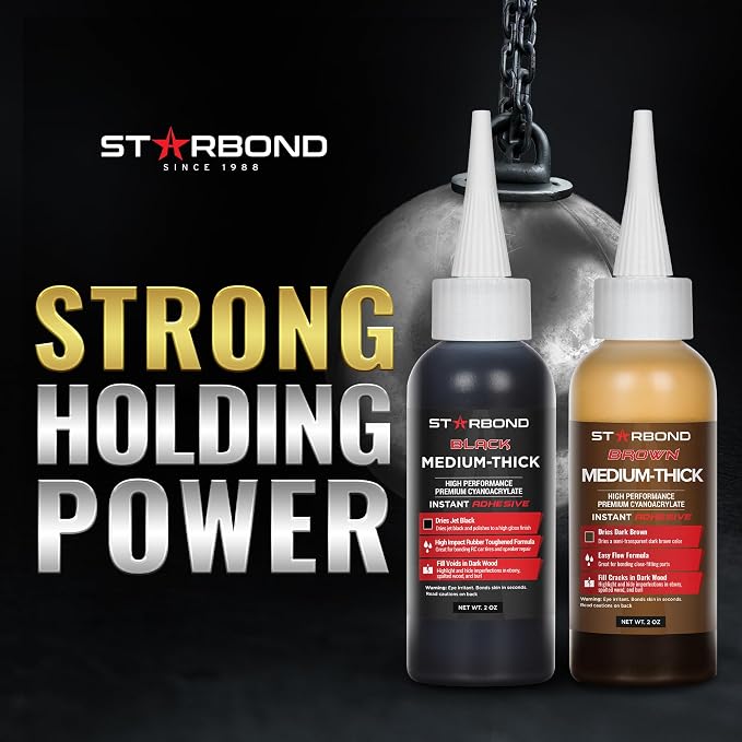 STARBOND Premium Grade Cyanoacrylate Super Glue, Woodturning - Image 4