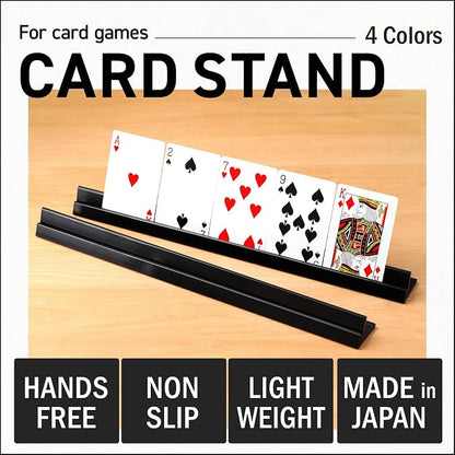 Lightweight Non-Slip Card Holder Stand – Set of 4, 13.4 Inches – Made in Japan - Image 3