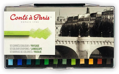 Conté à Paris Conte Crayon 12 Assorted Landscape Set by Cont%C3%A9%C3%A0Paris