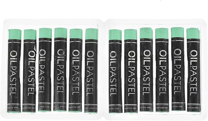 PATIKIL Dark Green Oil Pastels by PATIKIL