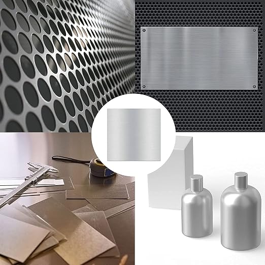 2Pack 6061 T651 Aluminum Sheet Metal 6 x 6 x 1/32 Inch Flat Plain Aluminum - Image 5