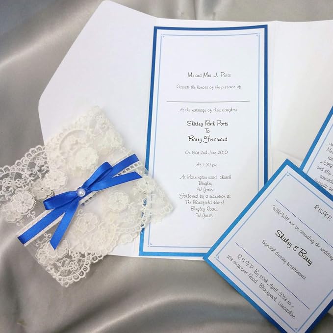 Humphrey's Craft 1/4 Inch Royal Blue Double Faced Satin Ribbon - Image 4
