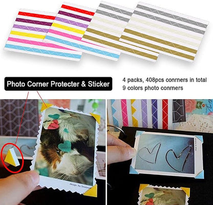 Photo Album DIY Scrapbook 10x10 inch 50 Pages Double Sided, Vintage Leather - Image 6