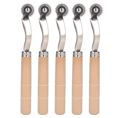 Oumefar 5Pcs Tracing Wheel Paper Perforator Tracing Wheel Serrated Tracing by Oumefar