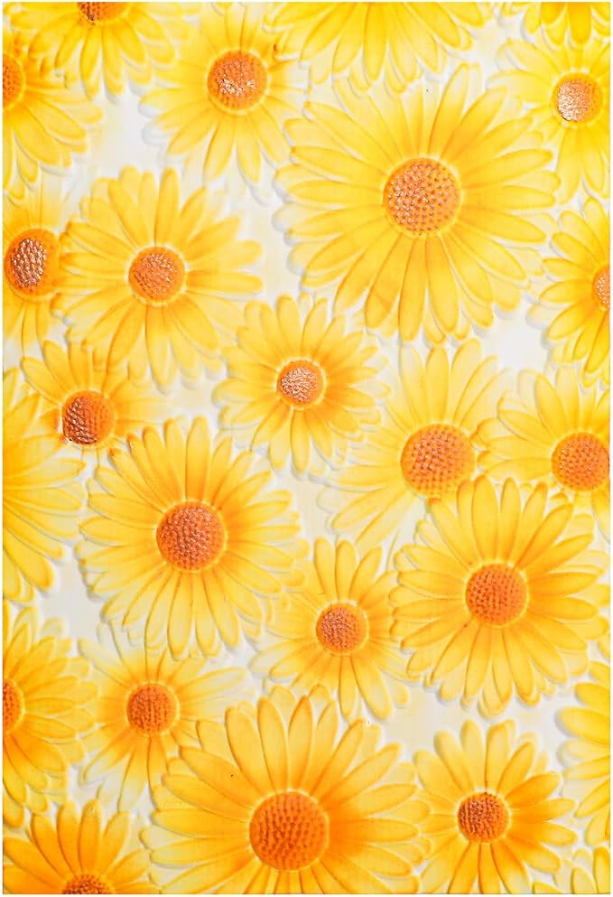 BAOFALI 3D Embossing Folder for Card Making, Beautiful Sunflower Plastic by BAOFALI