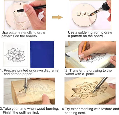 BEZALEL 112Pcs Wood Burning Tips - Image 6