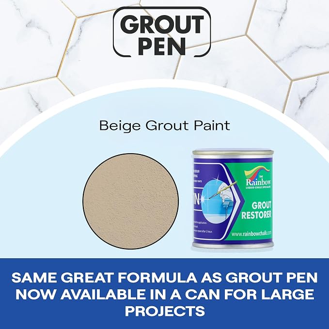 Grout Pen Beige Grout Paint: Waterproof Tile Paint Grout Refresh Restorer - Image 8