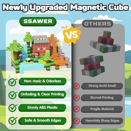 Magnetic Blocks, Stacking Magnets - Image 4