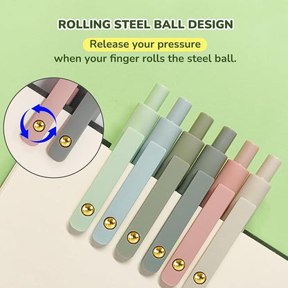 Gel Pens, 0.5mm Fine Point Smooth Writing Pens, High-End Series Retractable Pens - Image 2