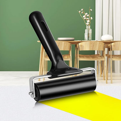 4 Inch Rubber Roller Tool, Rubber Brayer Roller - Image 2