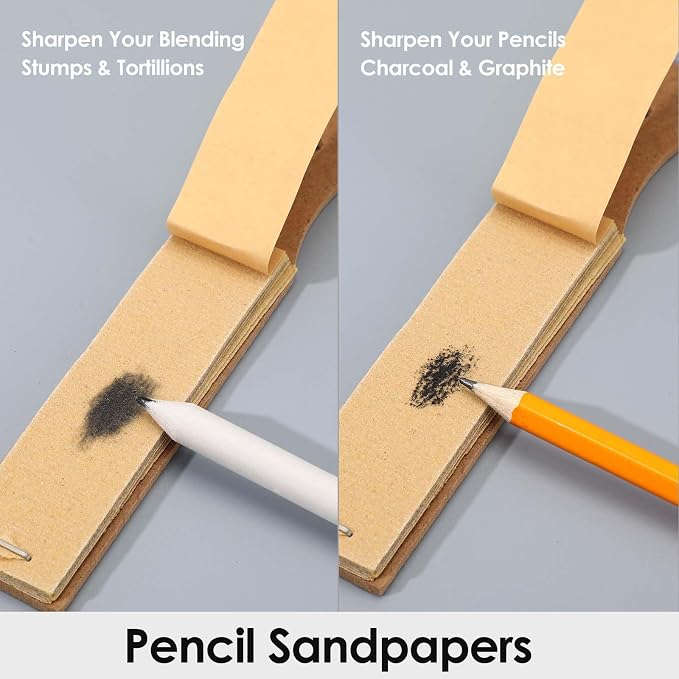 43 Pcs Blending Stumps for Drawing Tortillions Blending Sticks Paper Art - Image 5
