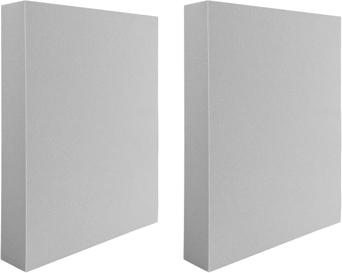 BAOFALI 2 Pcs Large Stamping Foam Grey Moldable Foam Stamps Plastic Dry Foam by BAOFALI