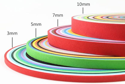 IMISNO Paper Quilling Strips Set 1040 Strips 26 Colors - Image 4
