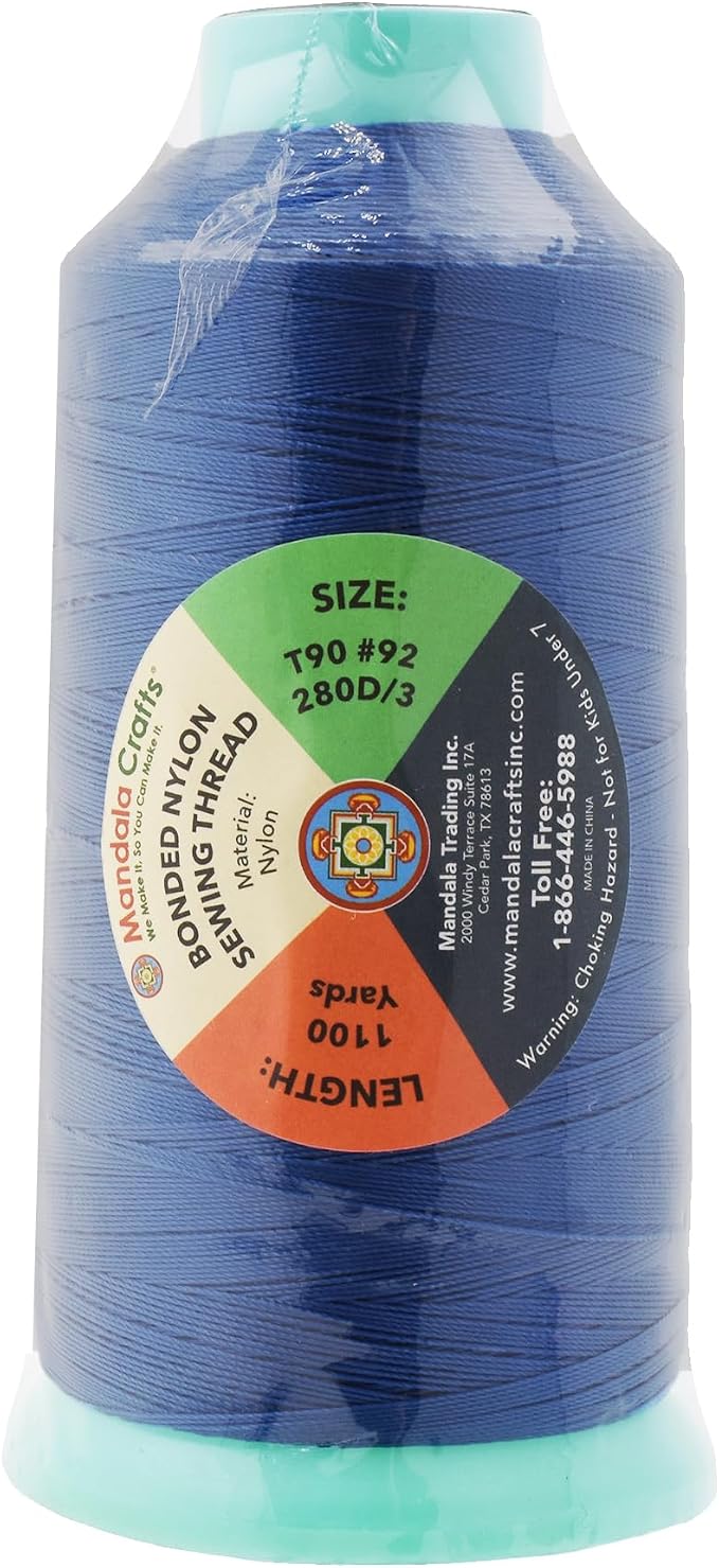 Mandala Crafts Heavy-Duty Sewing Thread - Image 3