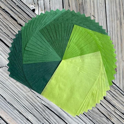 50 Sheets 6 x 6 Inches Natural Fiber Mulberry paper Sheets Square Origami Paper - Image 5