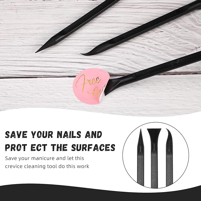 Minatee 18 Pieces Non-scratch Plastic Scraper Tool Multi-purpose Carbon Fiber - Image 6