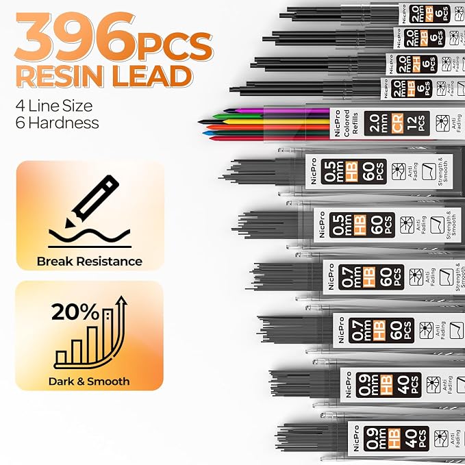 Nicpro 22PCS Art Mechanical Pencil Set - Image 4