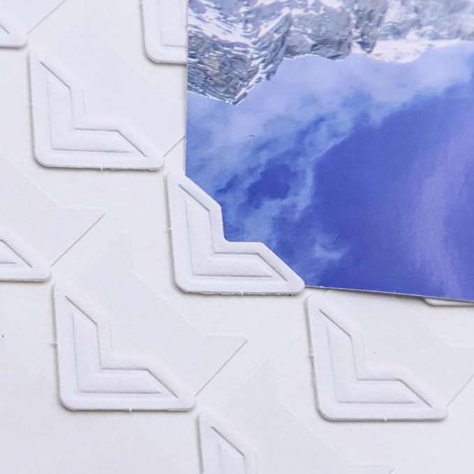 240 Pieces Photo Corners Self Adhesive Photo Corner Stickers, Picture Mounting - Image 6