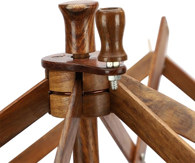Wooden Yarn Umbrella Swift Winder, Yarn Winder - Image 6
