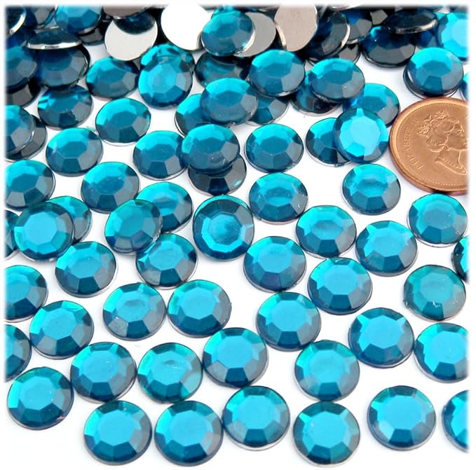The Crafts Outlet 144pc Rhinestones Round 10mm - Image 6