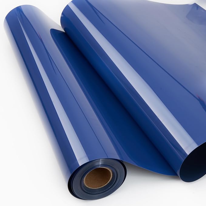 Royal Blue Heat Transfer Vinyl Rolls 12" x 20ft Iron on Vinyl by IRON-ONHTV