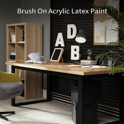 Black Paint Gloss Black 16Oz Multi Surface Enamel Acrylic Touch Up Paint - Image 4
