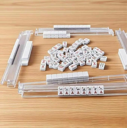 Mahjong All-in-One Tile Rack & Pusher, Enhanced Mah Jongg Tile Holders Set of - Image 7