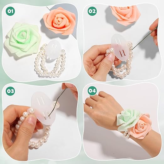PAXCOO Floral Tape and Floral Wire Arrangement Tool Kit - Image 6