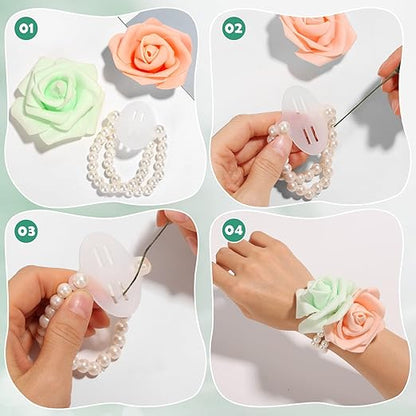 PAXCOO Floral Tape and Floral Wire Arrangement Tool Kit - Image 6