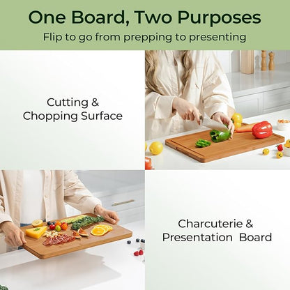 Extra Large Bamboo Cutting Board - Image 3
