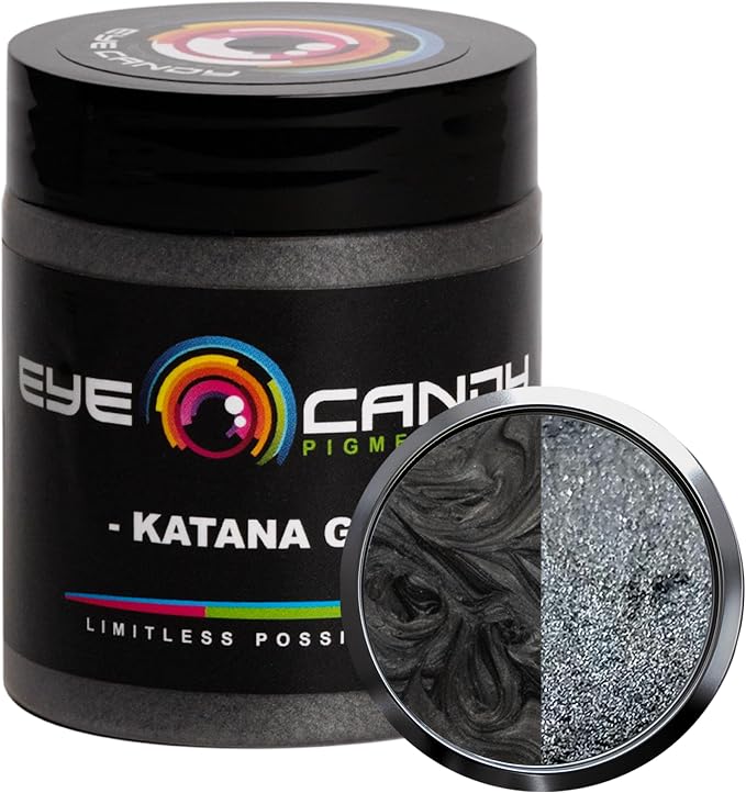 Eye Candy Pigments Premium Grey Mica Powder by EyeCandyPigments