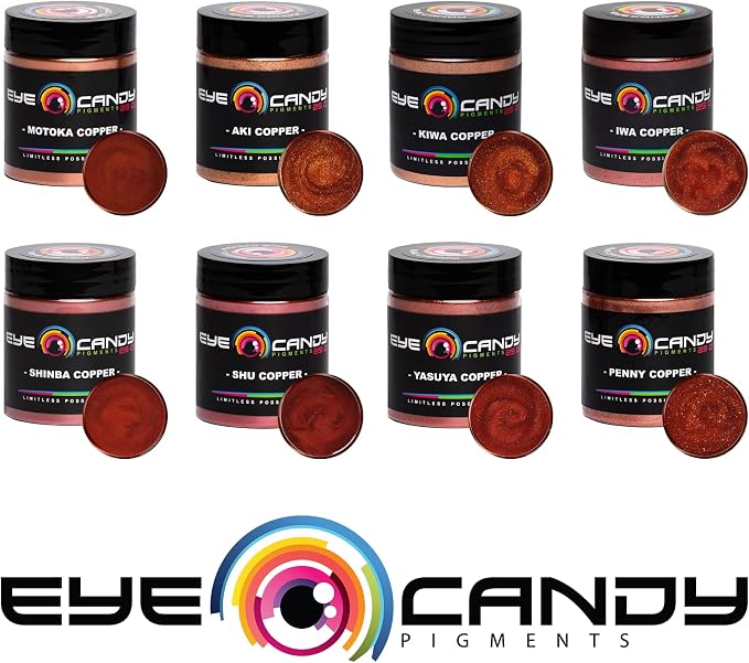 Eye Candy Pigments Premium Copper Mica Powder - Image 7