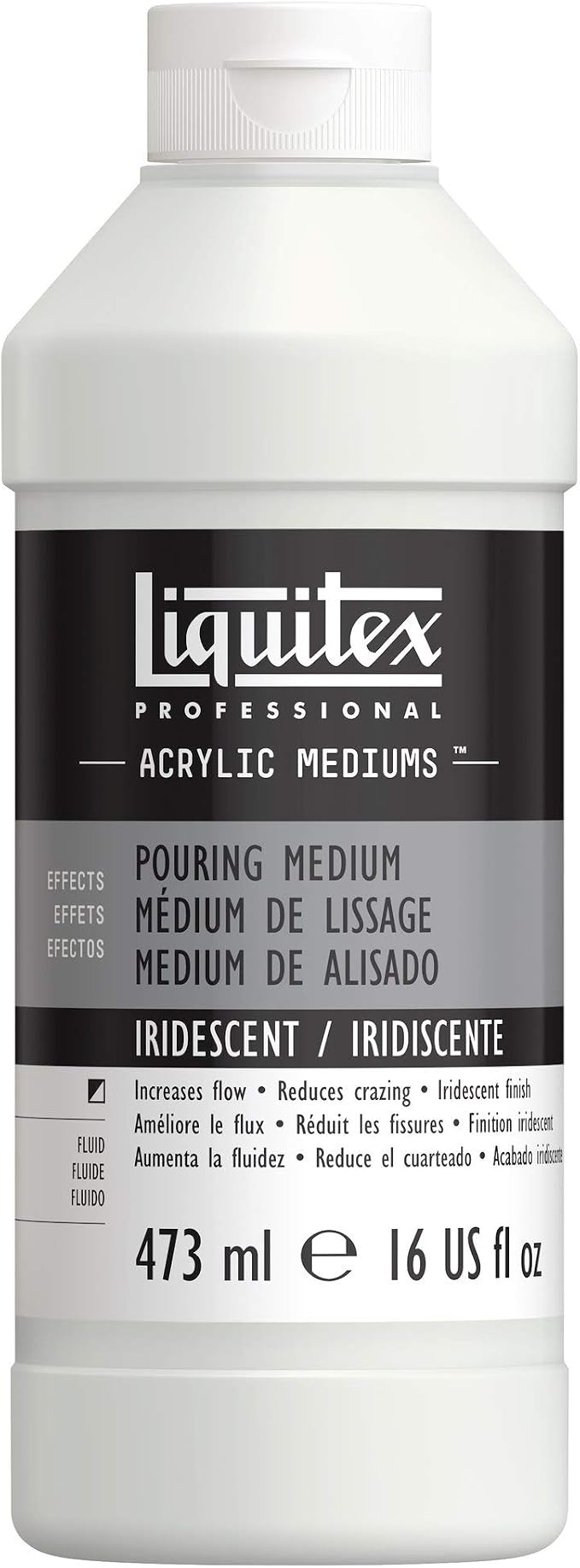 Liquitex Professional Effects Medium, Iridescent Pouring Medium by Liquitex