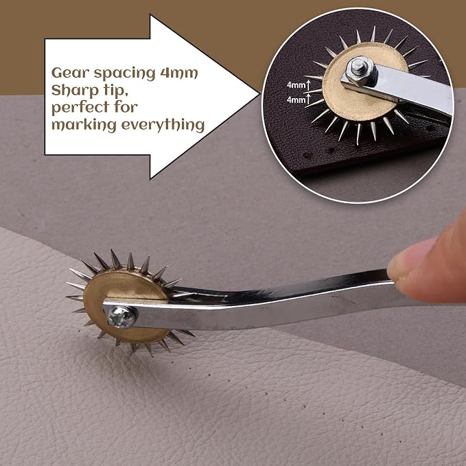 LUNARM 2 PCS Tracing Wheel Sewing Tool - Image 3