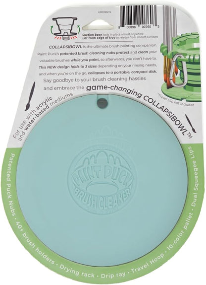 Paint Puck CollapsiBowl Paint Brush Cleaner Rinse Cup – Collapsible Paint Water - Image 3