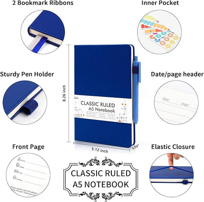 feela 24 Pack Journal Notebook for Work, Business Notebook Bulk Hardcover Lined - Image 2
