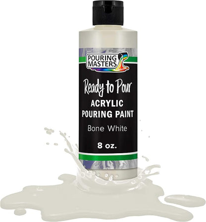 Pouring Masters Bone White Ready to Pour Acrylic Pouring Paint by USArtSupply