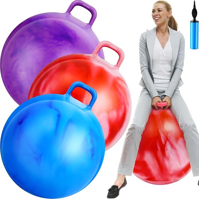 Lewtemi 3 Pcs 29 Inch Bouncing Ball by Lewtemi