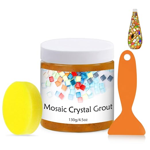 Mosaic Crystal Grout, Mosaics Tile Tools, Mosaic Tile Accessories – Essential by CAMUTKRY