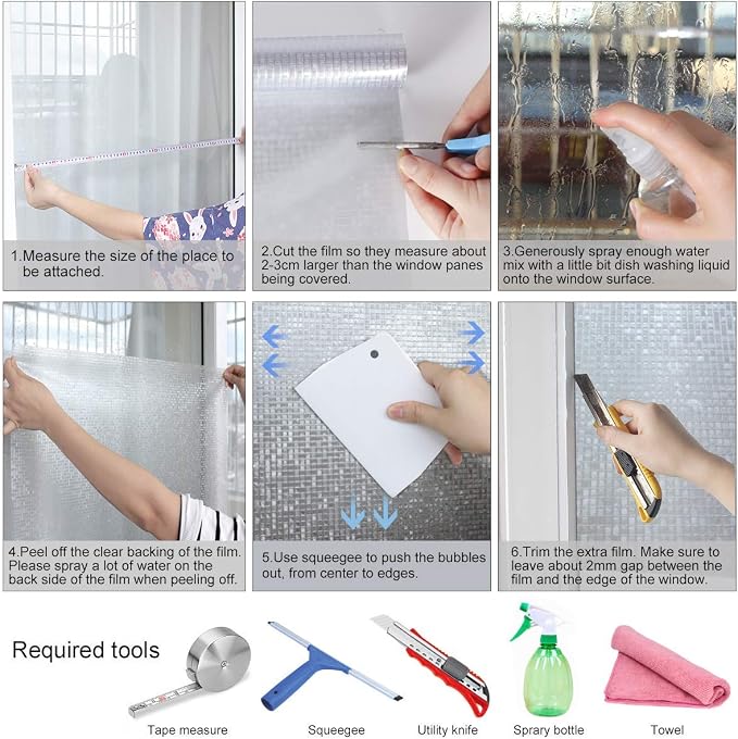 HIDBEA 3D Window Privacy Film - Image 10