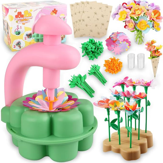 Fabric Flower Bouquets Toys, DIY Craft Kits Toys by INKZOO