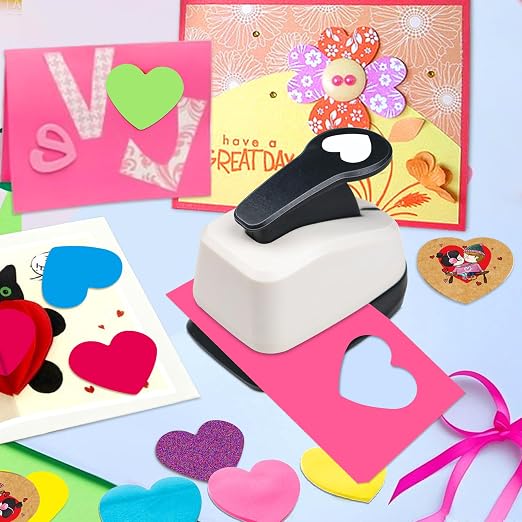 Heart Hole Punch 1 inch Heart Punch - Image 2