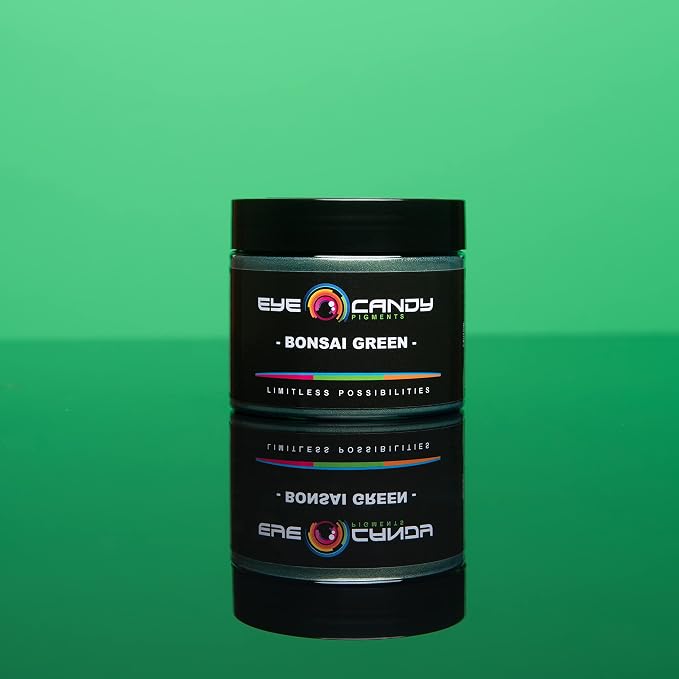 Eye Candy Pigments Premium Green Mica Powder - Image 8
