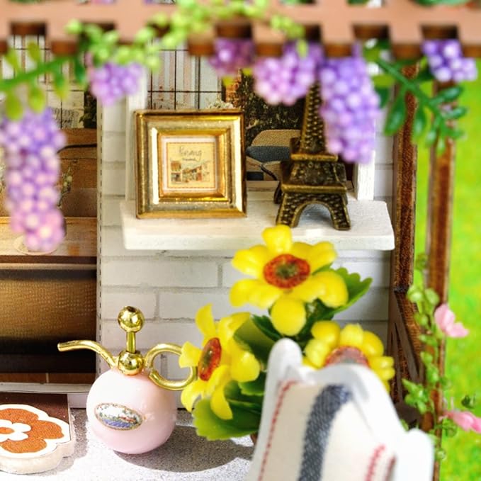 DIY Miniature House Kit, Mini House Building Kit - Image 5