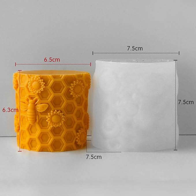 Honeybee Honeycomb & Animal Candle & Resin Casting Molds - Image 3