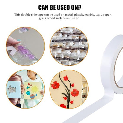 Double Sided Tape for Crafts, Double-Sided Tape for Arts, Scrapbook Supplies - Image 6