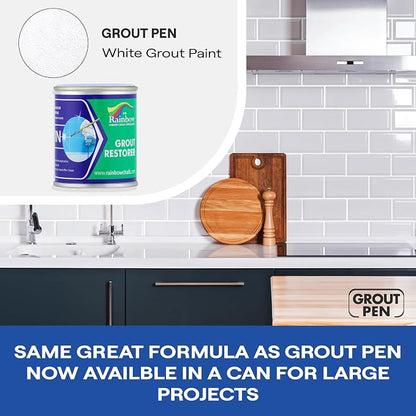 Grout Pen White Grout Paint: Waterproof Tile Paint Grout Refresh Restorer - Image 7