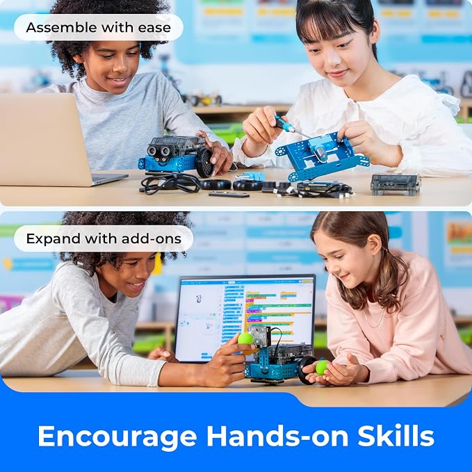 Makeblock mBot2 Coding Robot for Kids, AI Learning Support Scratch & Python - Image 6