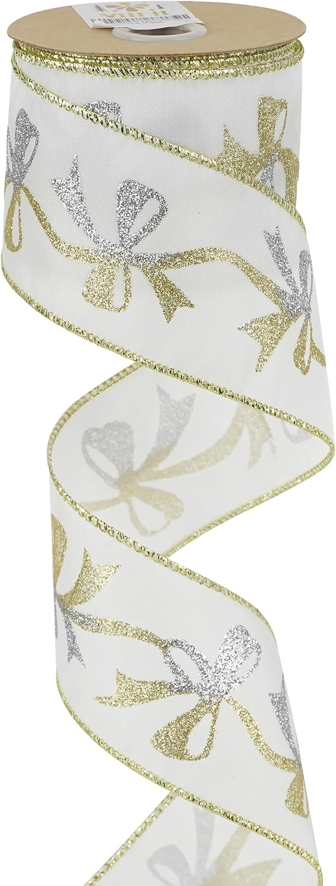 MEEDEE Gold & Silver Christmas Ribbon by MEEDEE