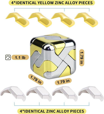 Metal-Puzzles Brain-Teaser 3D-Toys: Fidget-Toys Cool-Gadgets-Stuff - Image 3